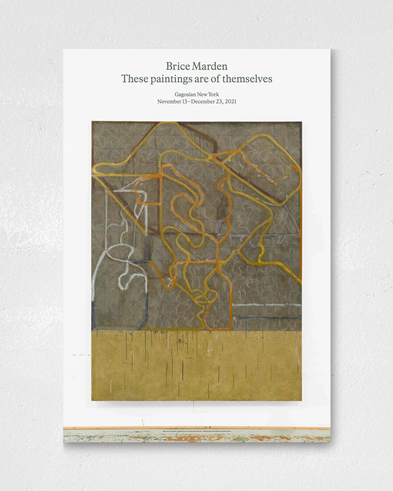 Askew（2013-21）ポスター【Brice Marden│ブライス・マーデン】（98.7