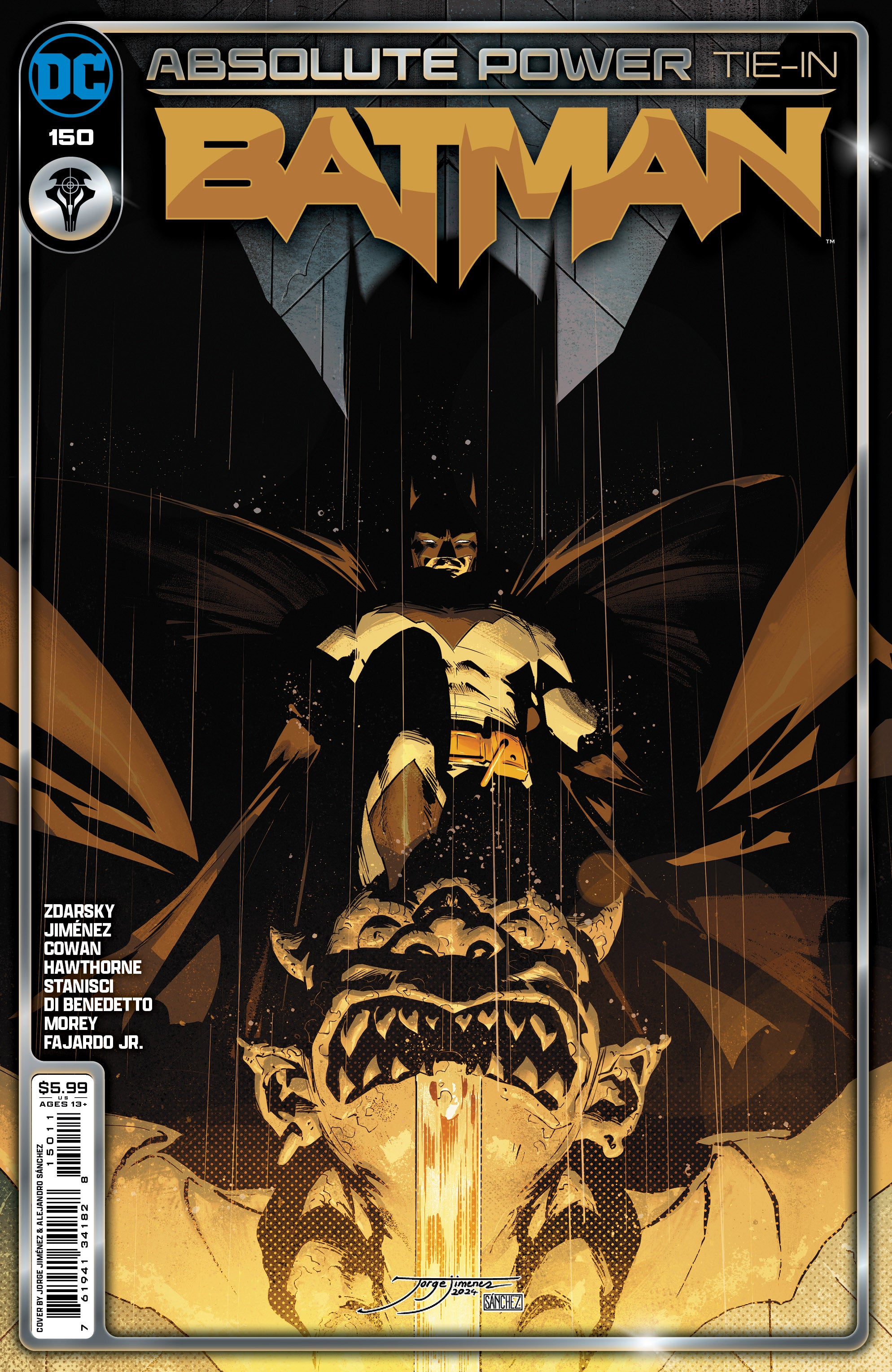 Batman #150 A Jorge Jimenez Chip Zdarsky (Absolute Power) (07/03