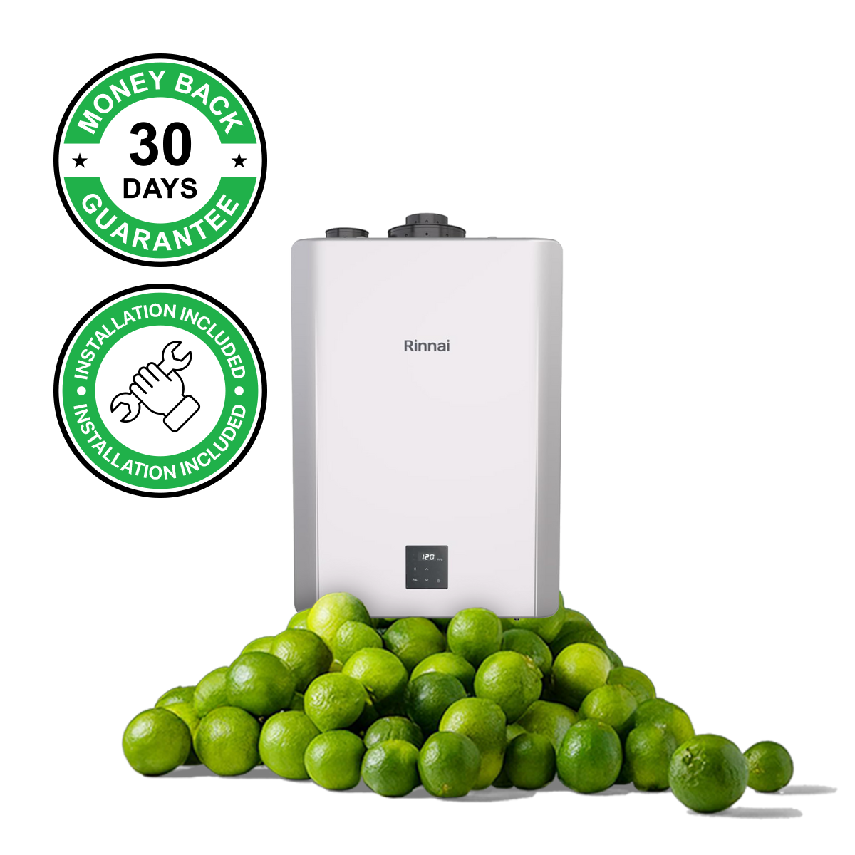 Rinnai Super High Efficiency Tankless Water Heater | RX180iN