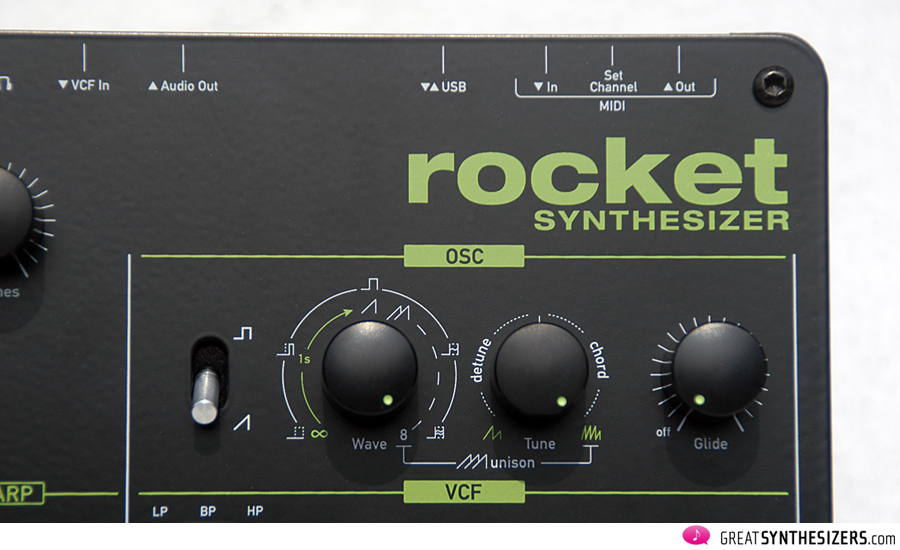 Waldorf Rocket - the synth from another star - GreatSynthesizers