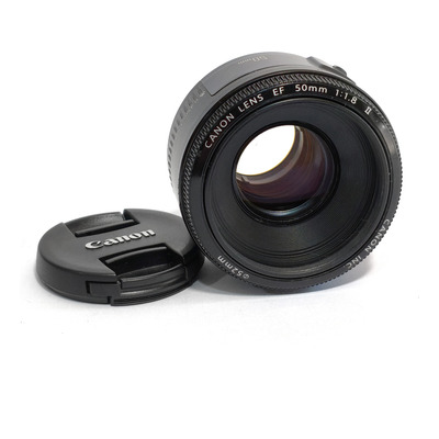 Lente Canon 50mm 1.8 Ii Usada | Mercado Livre
