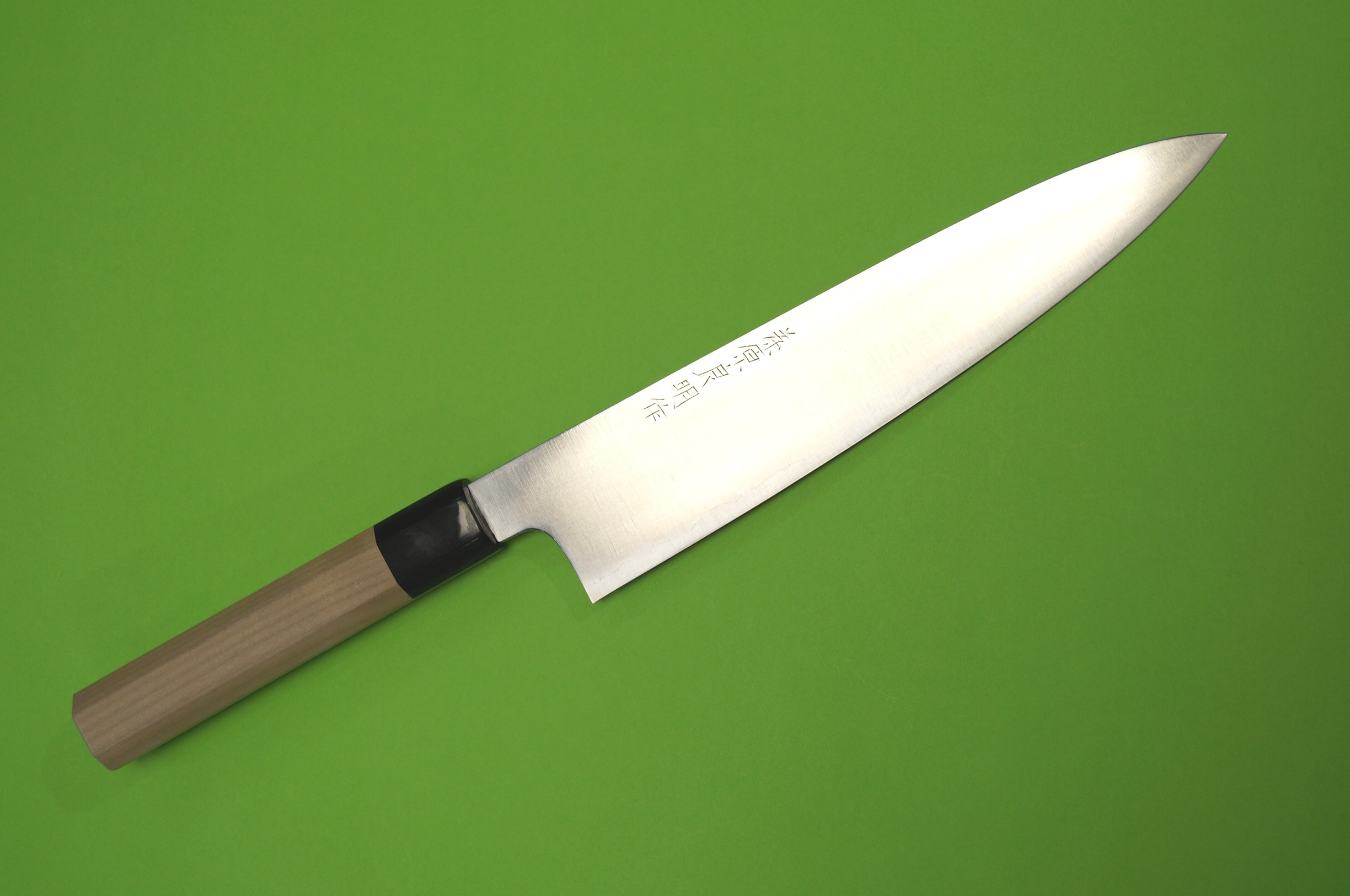 藤原良明作(加藤清志) 三枚打 和牛刀 240㎜ YA269 売却済 - 銀座菊秀