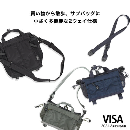 HARVEST LABEL】WINGMAN ミニショルダー「買い物から散歩のサブバッグ
