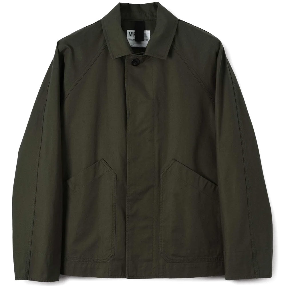 Margaret Howell | MHL Raglan Jacket Compact Cotton Canvas Uniform