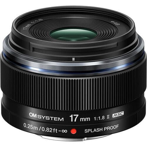 OM System MZuiko Digital 17mm F18 II Black – HDEW Cameras