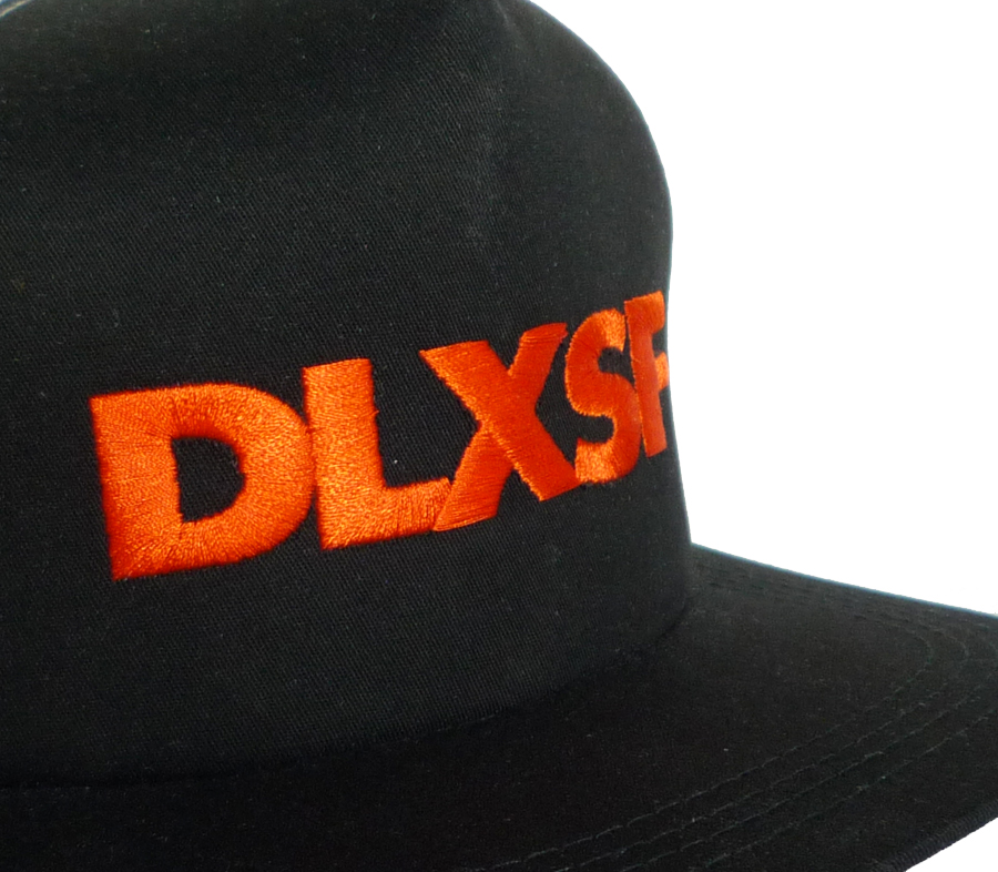 DLXSF LOGO EMBROIDERY MESH CAP キャップ メッシュキャップ