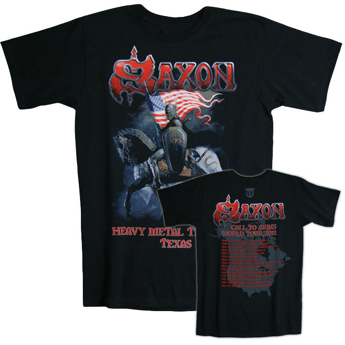 Saxon - Heavy Metal Thunder - Texas T-Shirt – Hi Fidelity