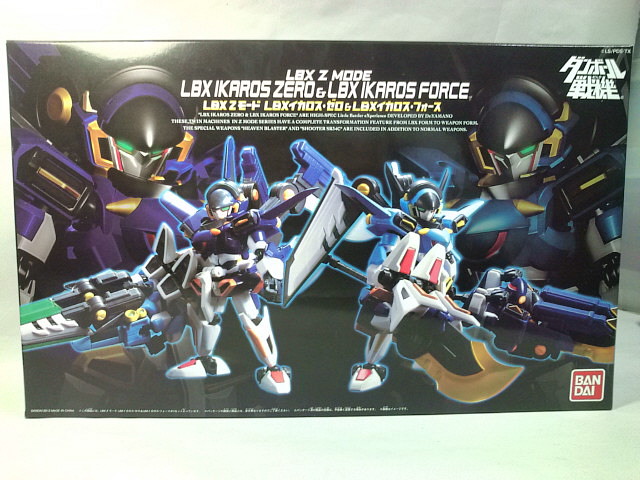 LBX－Z Mode イカロス・ゼロ＆イカロス・フォース パケ＆単体