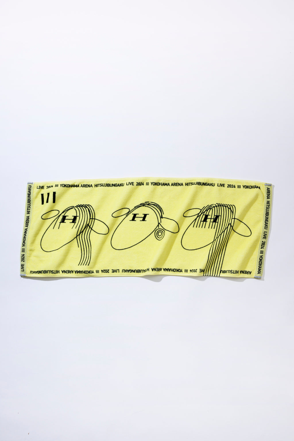 Ⅲ匹のひつじちゃん フェイスタオル (プリント) – 羊文学 Official Store