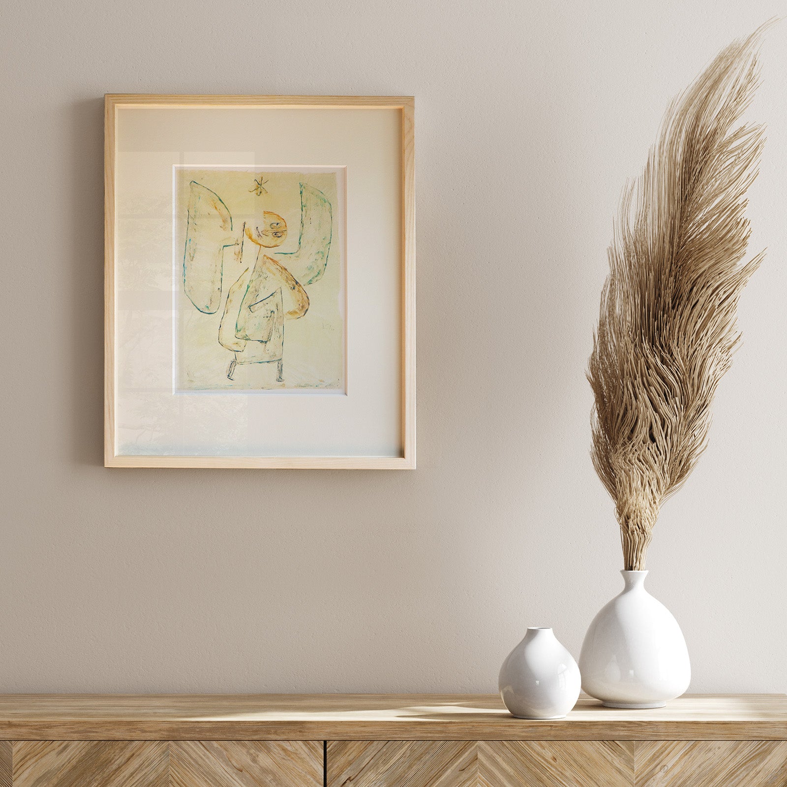 パウル・クレー「星よりの使者」アートポスター｜北欧ヴィンテージに