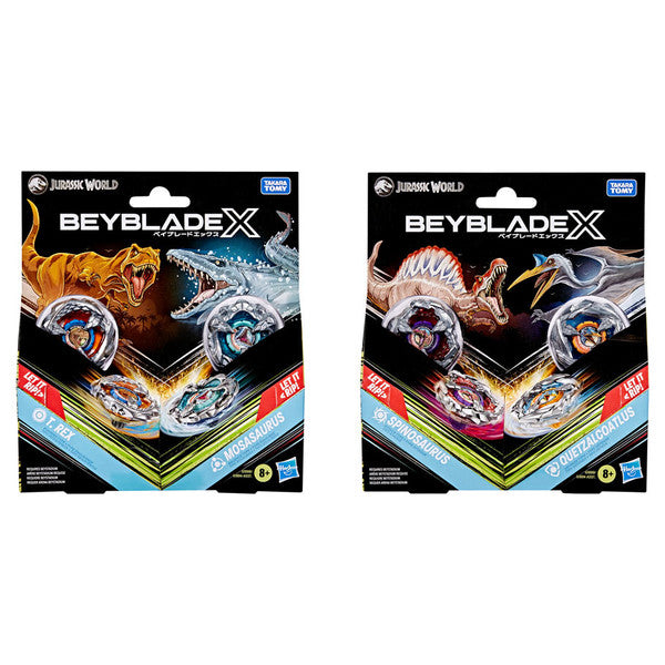 Jurassic World Beyblade 2 pack – Hometown Comics & Games
