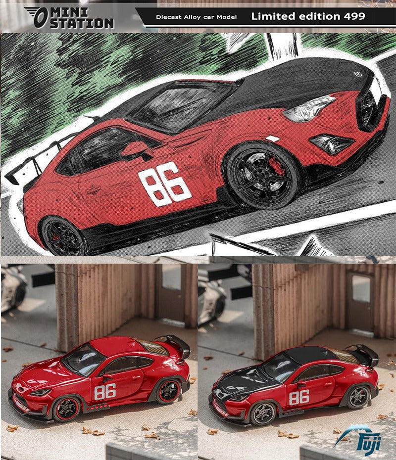 Mini Station X Fuji 1:64 Toyota GR86 (ZN8) Rocket Bunny Pandem MF