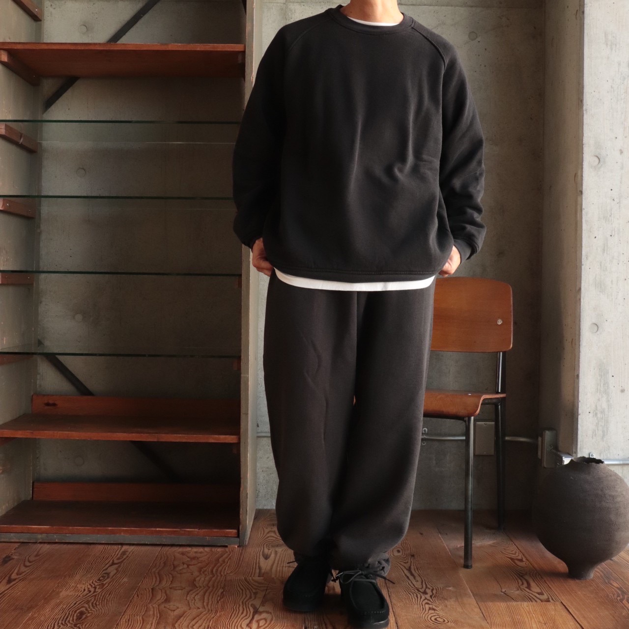 ヤ*ス様 【廃盤】COMOLI 吊裏毛スウェットセットアップ フェード