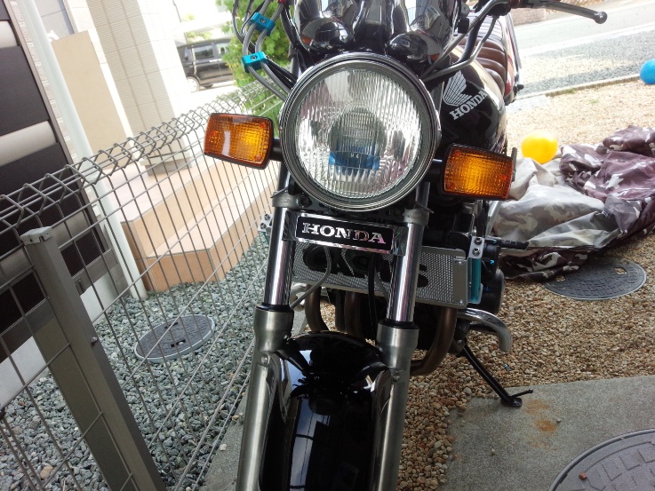 CB400SFにCBX400Fのウインカー取付 | CLUB DONFAN ZRX1100 ツーリング