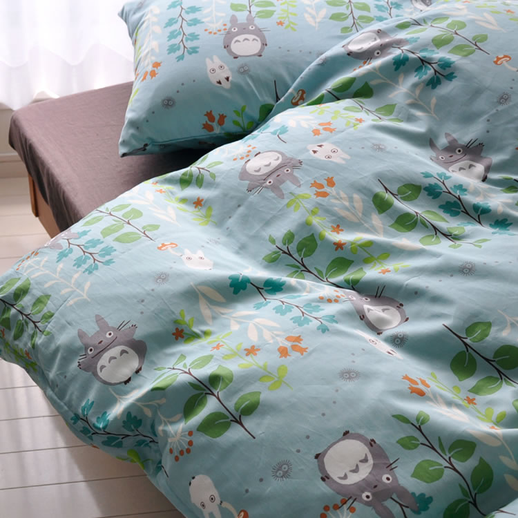 ジブリがいっぱい トトロ ジジ となりのトトロ 魔女の宅急便 掛け布団