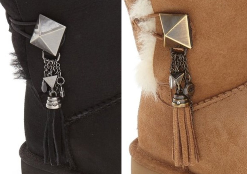 UGG新作リボン付き＆スワロ付きムートンブーツ2種類登場！ - ブランド