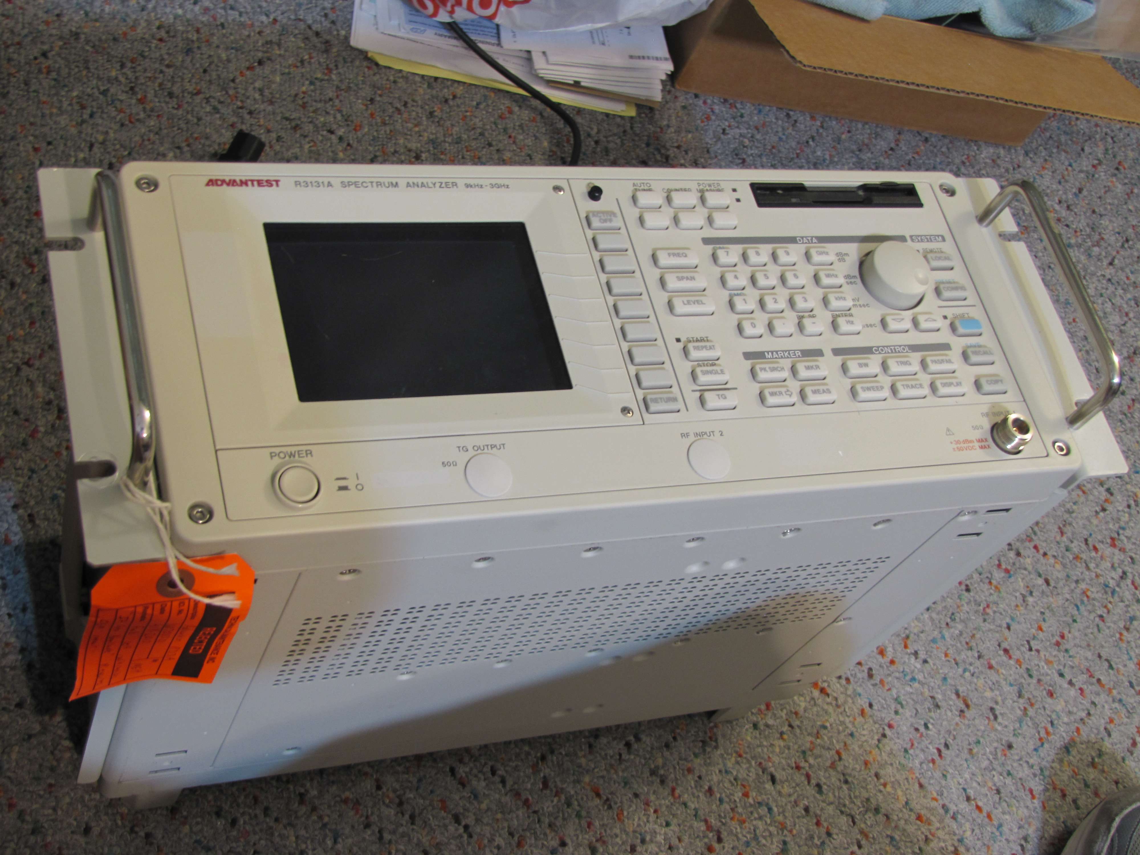 Advantest R3131A Spectrum Analyzer 9KHz-3GHz