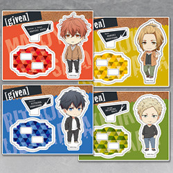 ギヴン ねんどろいどぷらす アクリルスタンド 佐藤 真冬/上ノ山 立夏