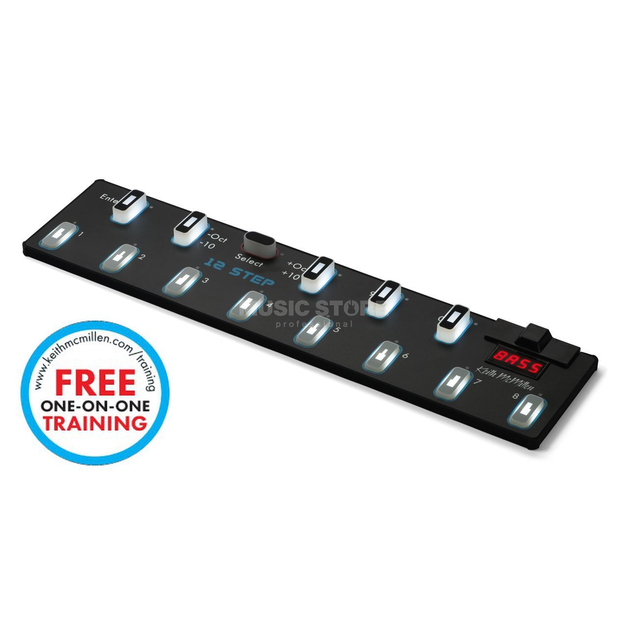 Keith McMillen 12 Step MIDI Foot Controller | MUSIC STORE professional