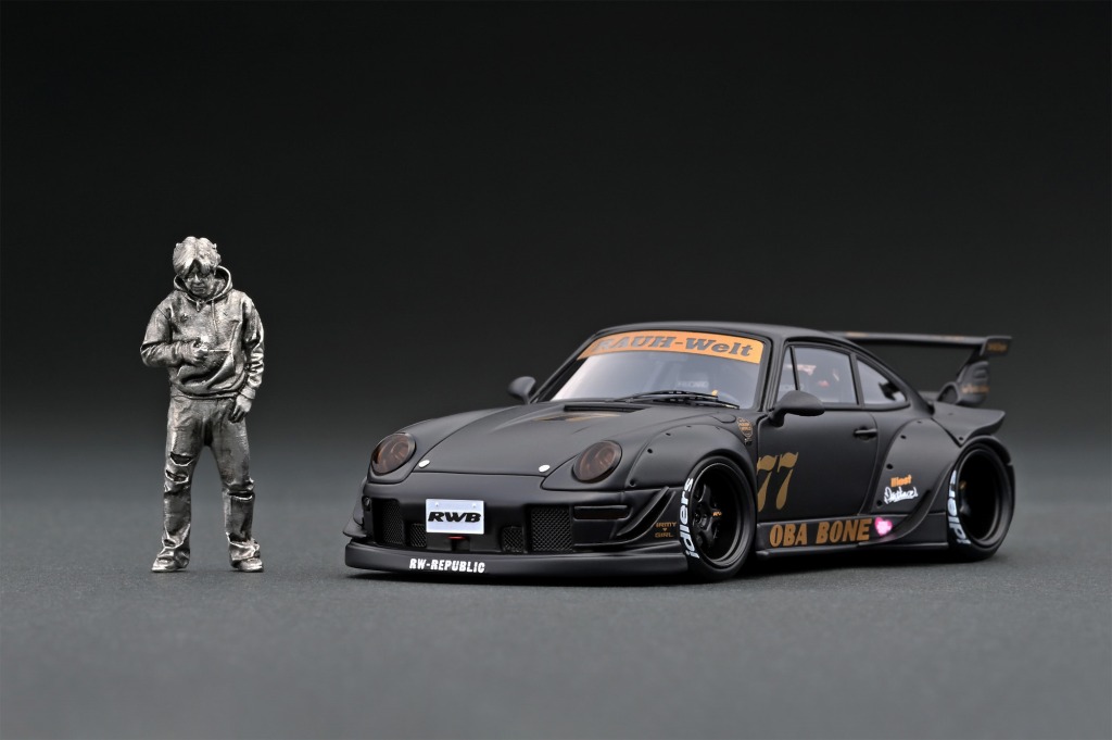東京オートサロン2020限定モデル ：1/43 RWB 993 Matte Black