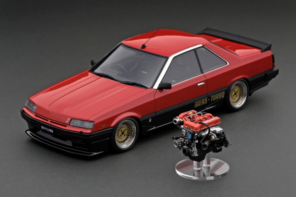 DR30＆名機FJ20エンジンを1/18スケール化！」旧車ファン待望の『鉄仮面