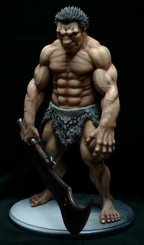 Gecco×豆魚雷『ベルセルク/ ガッツ 1/6スケールスタチュー』原型制作を