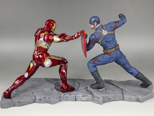 遂に来週公開！コトブキヤのARTFX+/ シビル・ウォー キャプテン