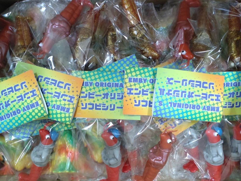 エンビーさんより エンビーくんレギュラーカラーの再入荷 ＋ 新色2色が