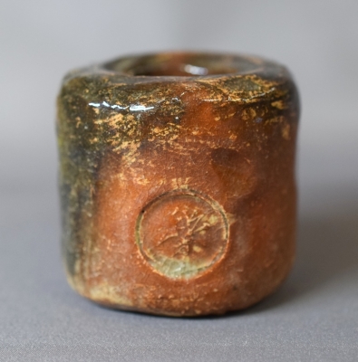 樂家十一代 慶入 赤輪蓋置 | 茶道具 小西康のぶろぐ