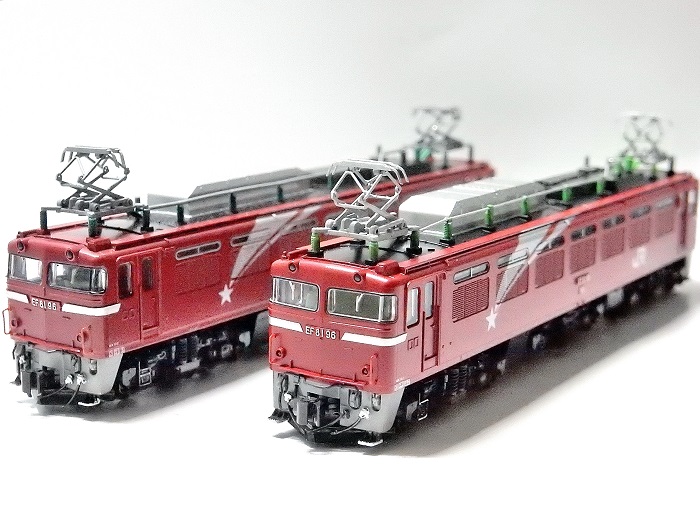 Nゲージ鉄道模型】KATO EF81北斗星色旧製品を少しイジってみましたヽ