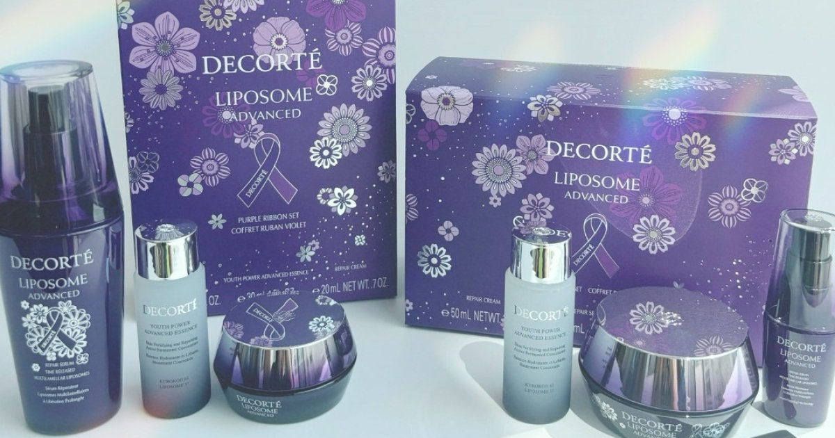 コスメデコルテの“リポソーム”シリーズから2種のホリデー限定セットが