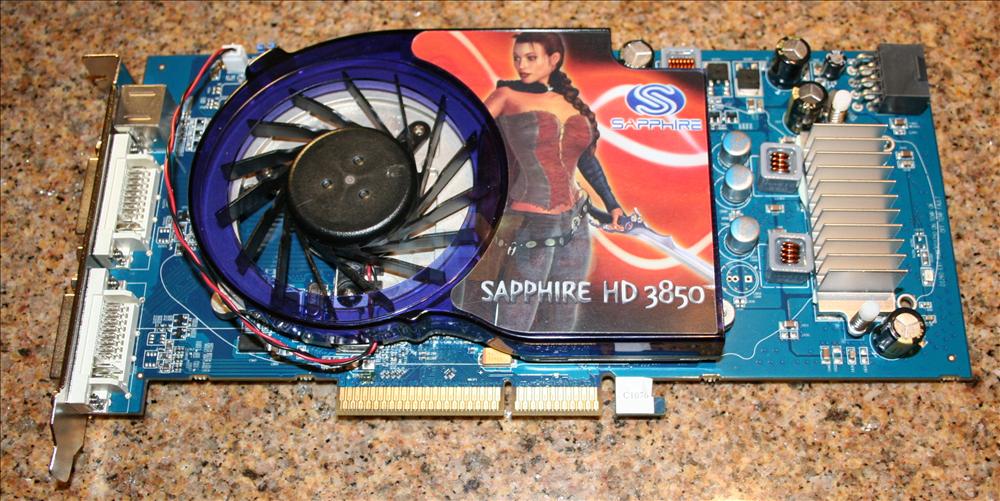 Sapphire to launch Radeon HD 3850 with 1GiB frame buffer. AGP