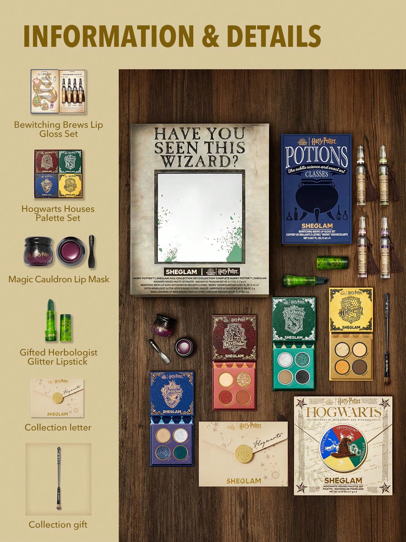 Harry Potter™ X SHEGLAM Full Collection Set｜SHEGLAM USA