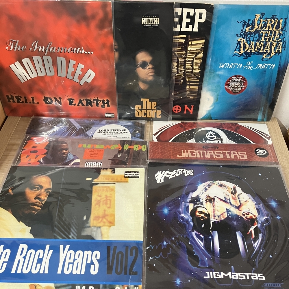 新入荷・中古レコード】USヒップホップのアルバム10枚 +++大分市役所の