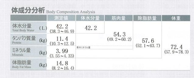 インボディ InBody 470 の結果用紙の見方 | インボディ（InBody）