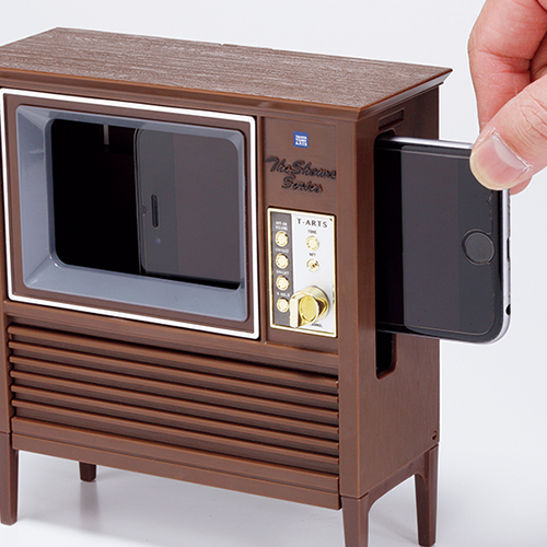 あぁ昭和…テレビの砂嵐は叩いて直す。タカラトミーのミニチュア家電に