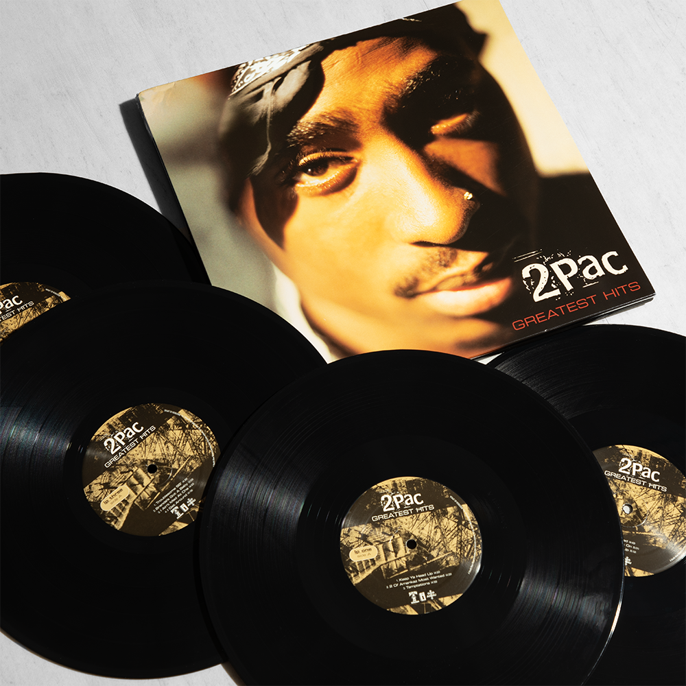 2Pac Greatest Hits' 4LP - Interscope Records