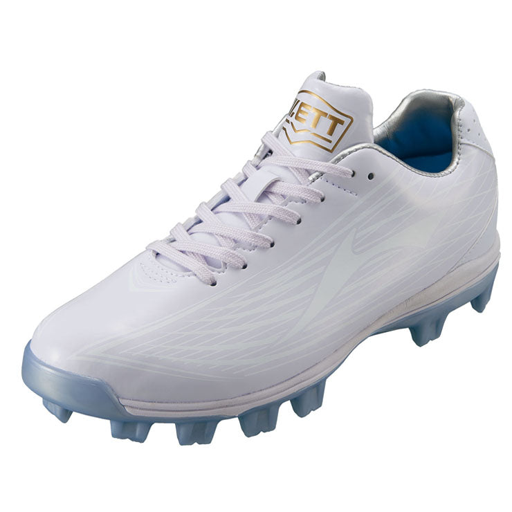 ゼット ZETT 野球 ポイントスパイク 白スパイク ウィニングロードWBL