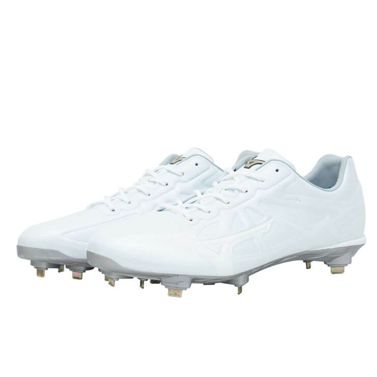 ミズノ 野球 白スパイク ライトレボエリート ワイド CK グローバル