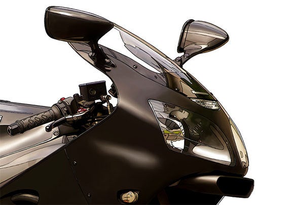 ZX-12Rだぜぃ！ ブラックスワン的な w | 油冷ユニット 3型カタナ マニア