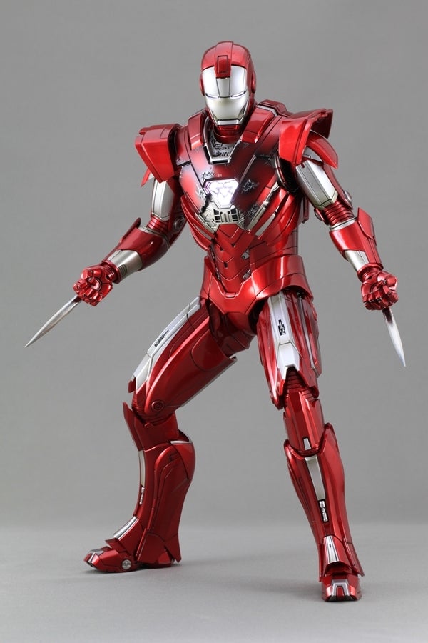 ホットトイズ アイアンマン3 マーク33 シルバー・センチュリオン