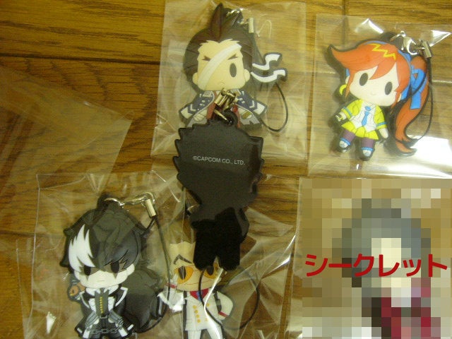 逆転裁判5 ラバーストラップコレクション」が届いた | 逆転裁判