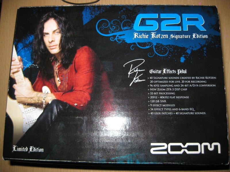 ZOOM G2R（・・古いオモチャで遊んでみる。。） | kumaxブログ