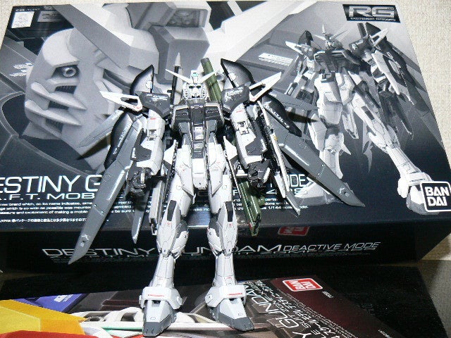 RG デスティニーガンダム（ディアクティブモード）完成です♪ | 私の