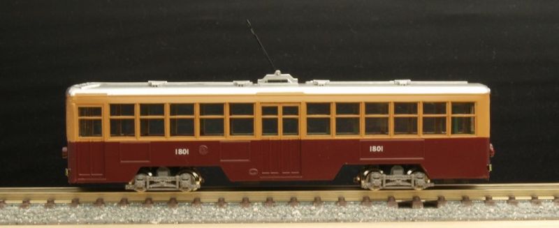 大阪市電1801型タイプの製作（Nゲージ） | 鉄道模型通販のイケダ