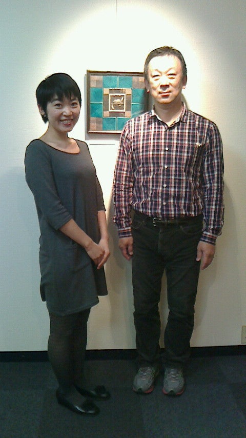 迎泰夫先生の陶芸展＠大崎ウエストギャラリー | 山路智恵 絵手紙ブログ