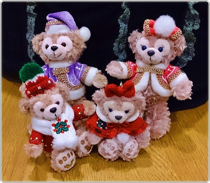 ダッフィー・シェリーメイ・ジェラトーニ☆ディズニークリスマス2014