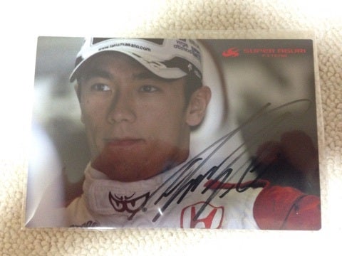 佐藤琢磨サイン登場 | モタスポ