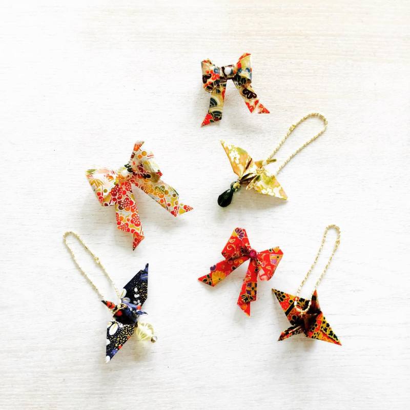 フォト折鶴×レジンで紙ものレジンの新しい世界を体験してください