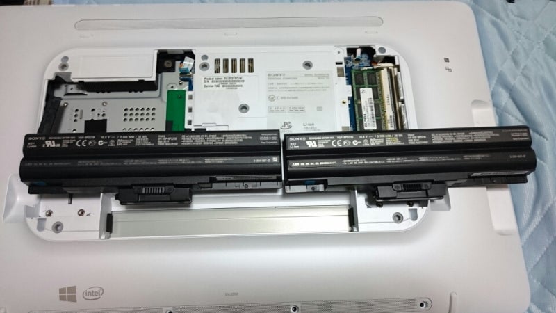 VAIO Tap20ジャンクゲットも予想外な事が発生し分解する羽目に